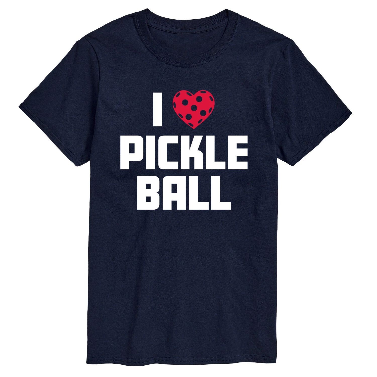 

Футболка Big & Tall I Love Pickleball Licensed Character, синий