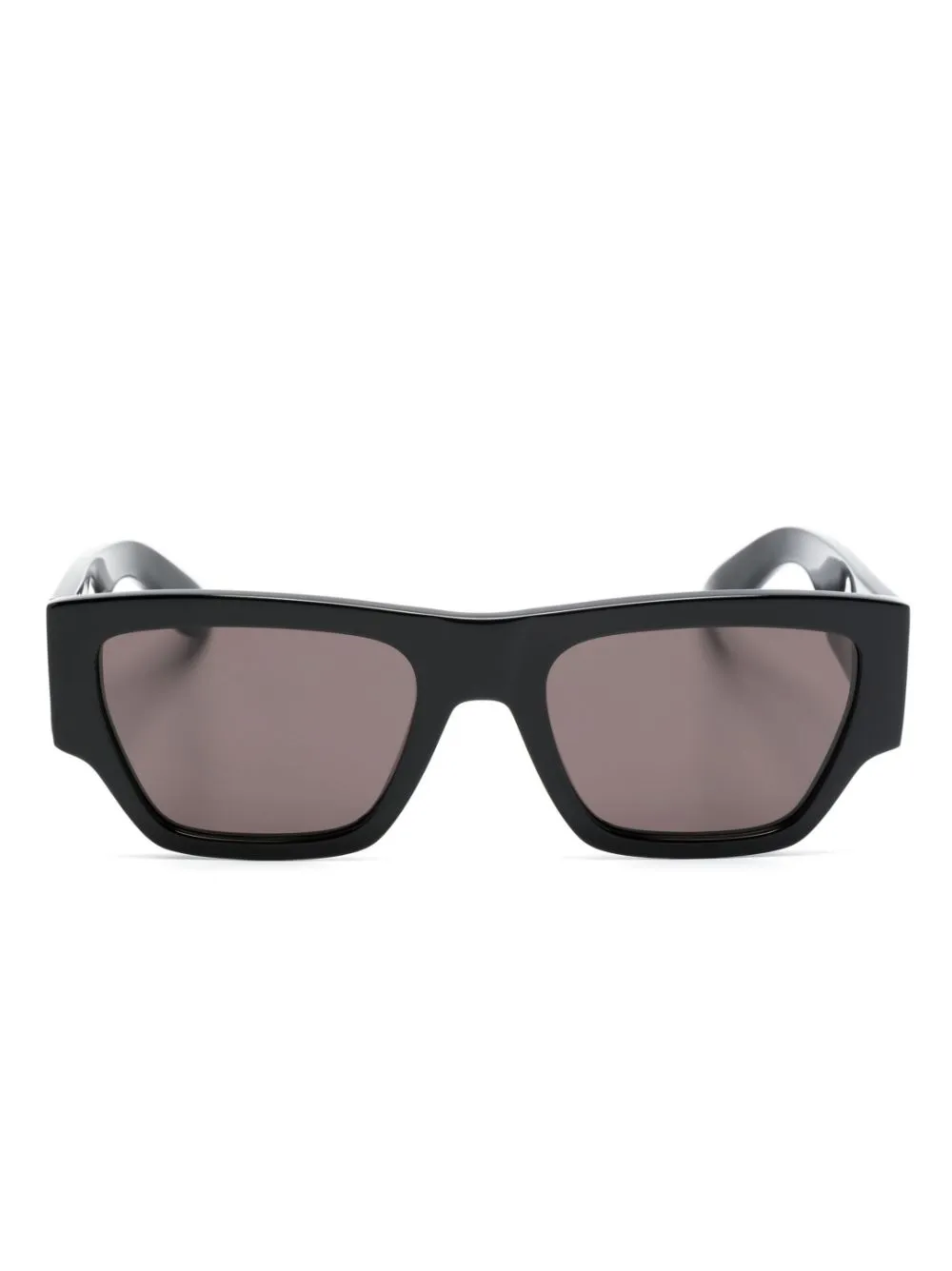 

Солнцезащитные очки Angled в прямоугольной оправе Alexander McQueen Eyewear, черный