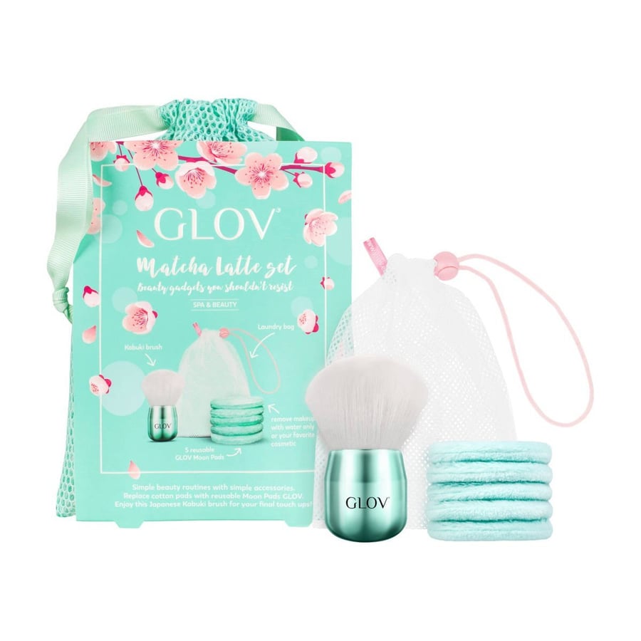 

Набор Glov Matcha Latte, подушечки Kabuki Glov Moon Pads