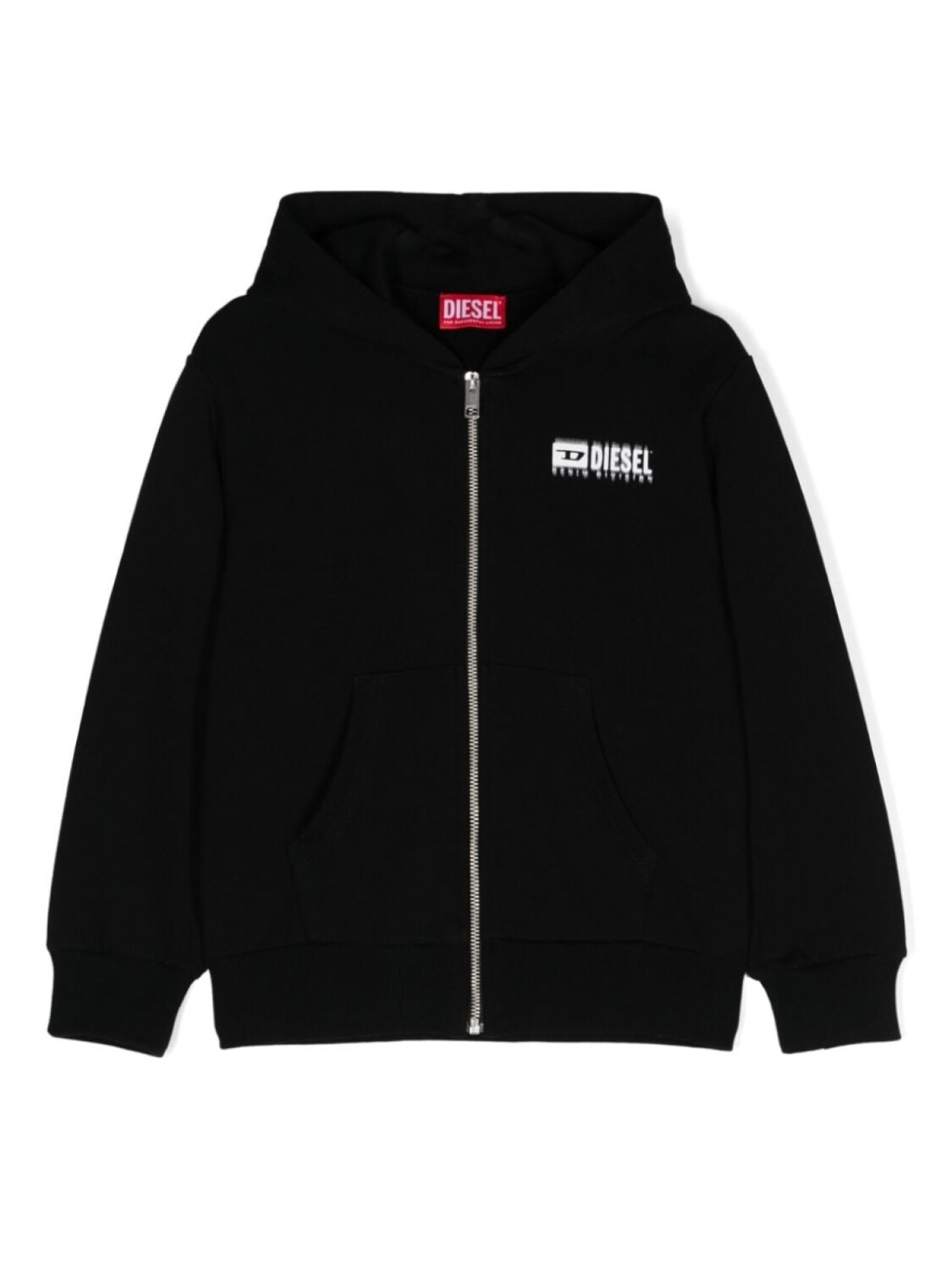 

Diesel Kids худи с логотипом, черный