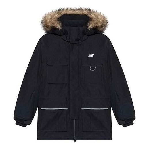 

Куртка спортивная утилита пуховик New Balance, черный