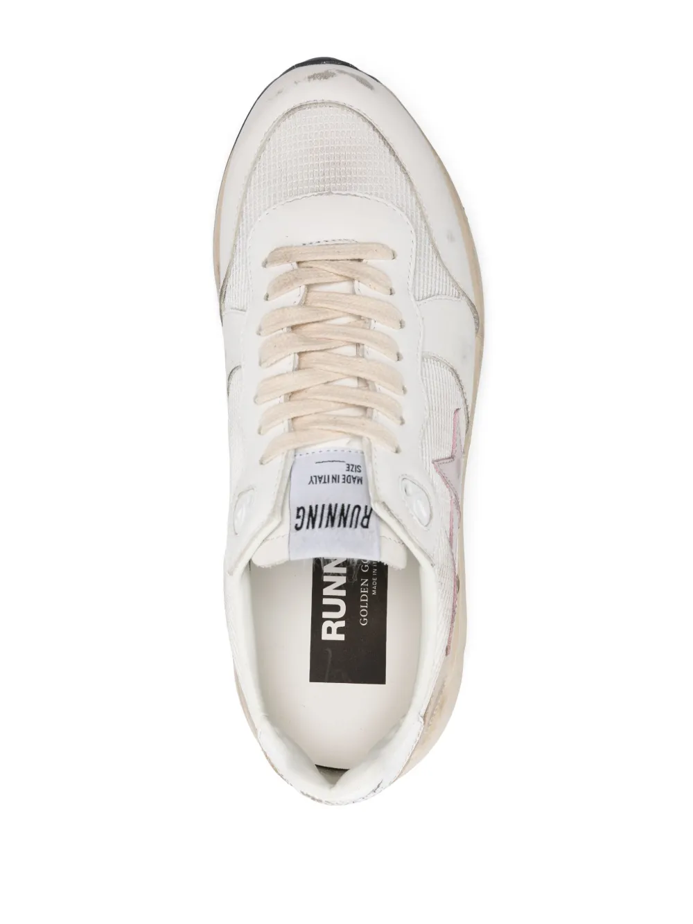 Массивные кроссовки Running Sole GOLDEN GOOSE, белый — фото 4