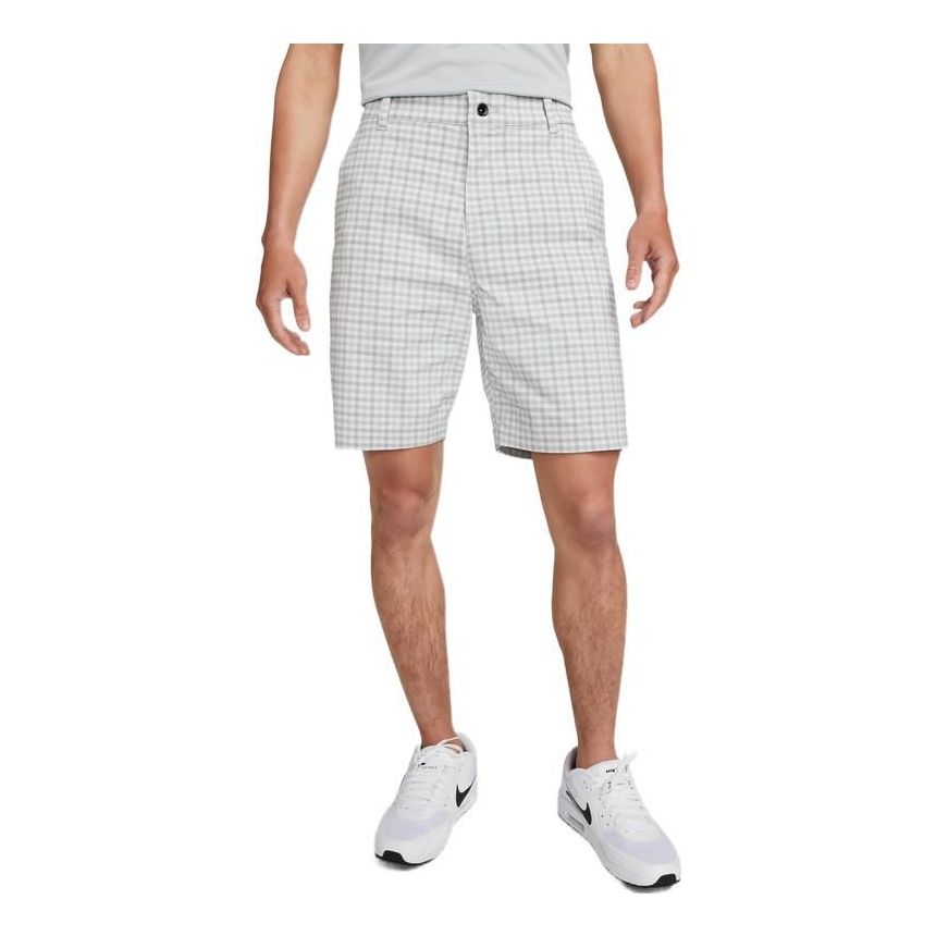 

Шорты Nike Classic Plaid Pattern Button Straight Shorts Men's White DN1960-077