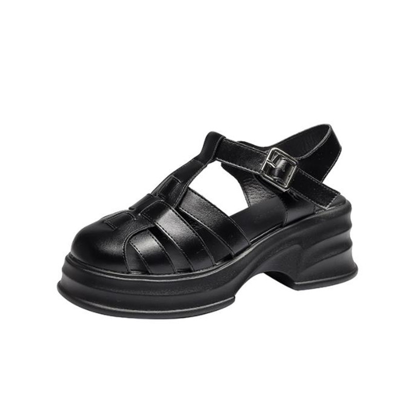 TATAYA Римские сандалии женские черные, цвет Black