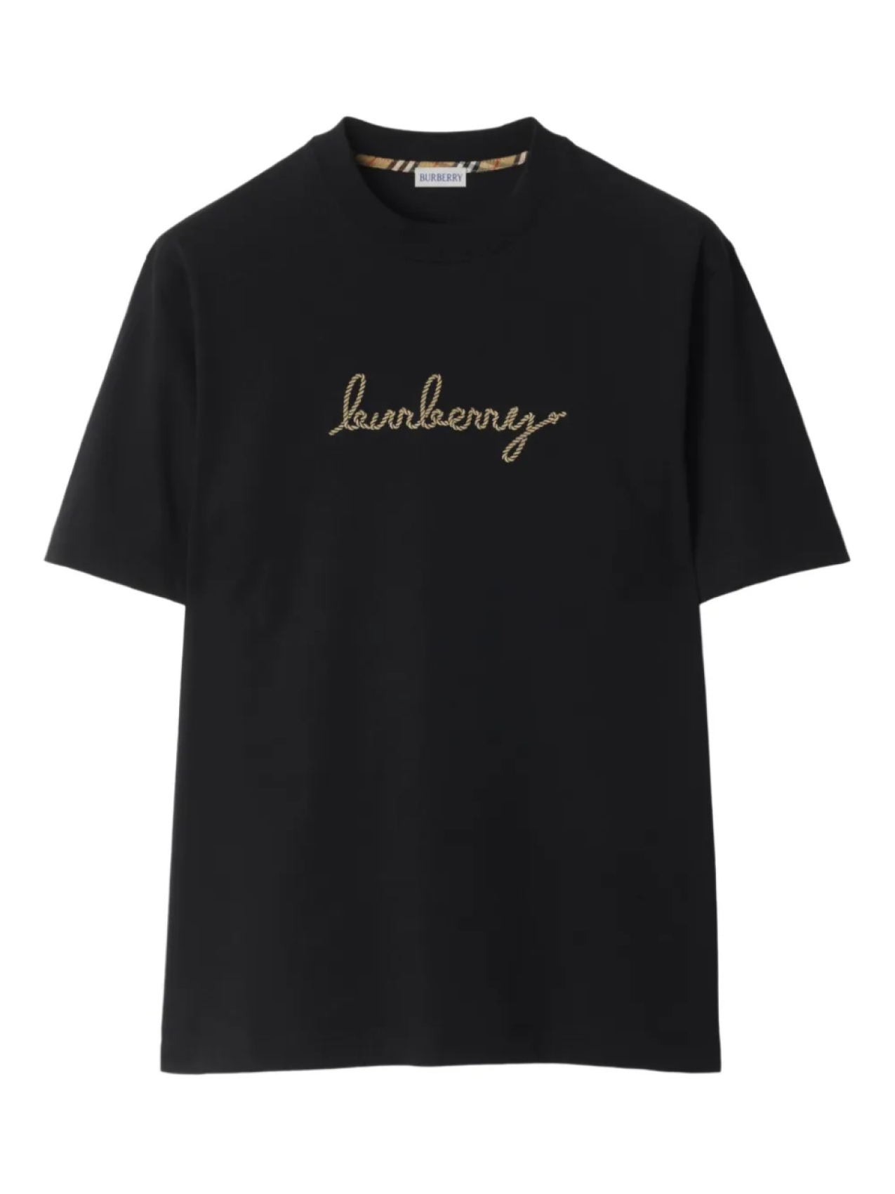 

Burberry футболка с короткими рукавами, черный