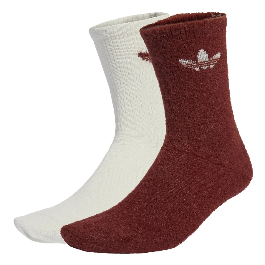 

Носки ADIDAS ORIGINALS Fluffy Crew Sock 2 Pairs, Chestnut brown/White