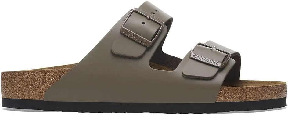 Сандалии Birkenstock Arizona из натуральной кожи, размер EU 42, серый