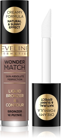

Жидкий бронзатор Eveline Cosmetics Wonder Match, 01 4,5 ml