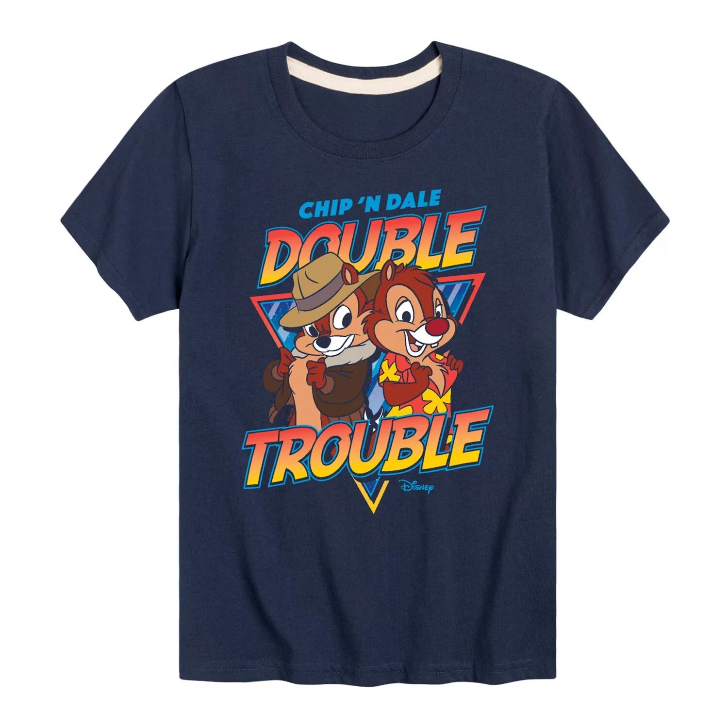 

Футболка с рисунком Double Trouble для мальчиков 8–20 лет Disney's Chip N Dale Licensed Character, синий