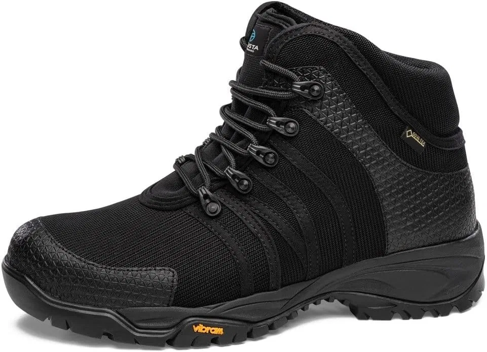 Ботинки ROBUSTA Unisex Calzado Seguridad GTX Horus 6.0 S3+CI+HI+HRO+WR+SRC NO Metal Textile 35/47, Black