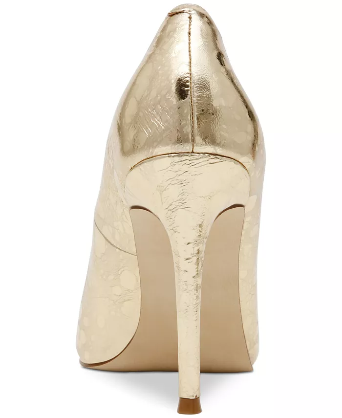 Женские туфли-лодочки Reya с острым носом Steve Madden, золотой — фото 3