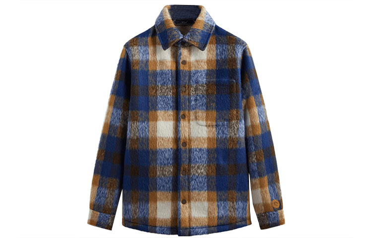 

Футболка KITH Sheridan Shirt Jacket, синяя, Синий, Футболка KITH Sheridan Shirt Jacket, синяя
