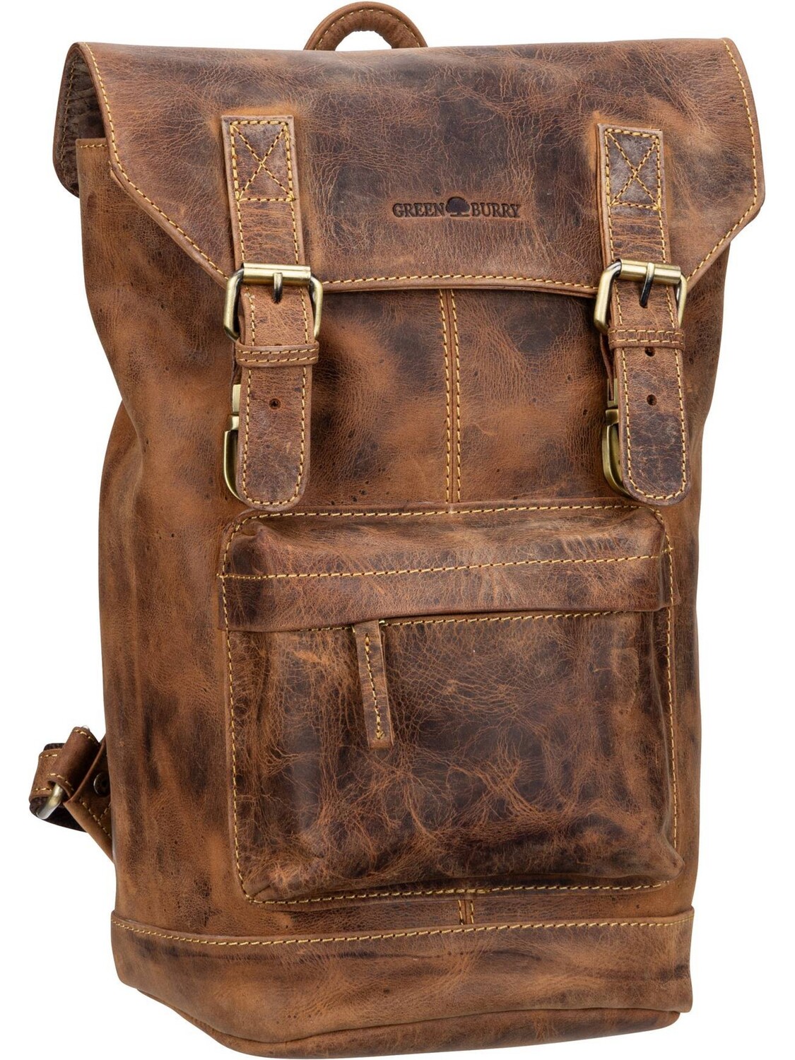 

Рюкзак Greenburry/Backpack Vintage 1689S, цвет Sattelbraun