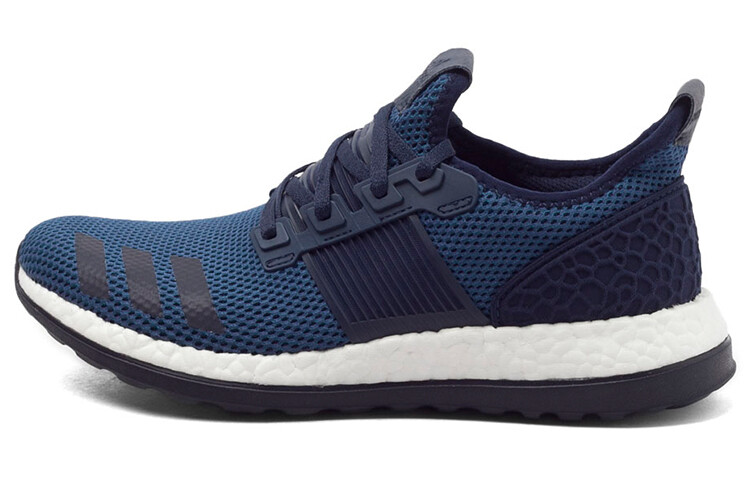 

Кроссовки для бега Pure Boost мужские с низким верхом синего цвета Adidas