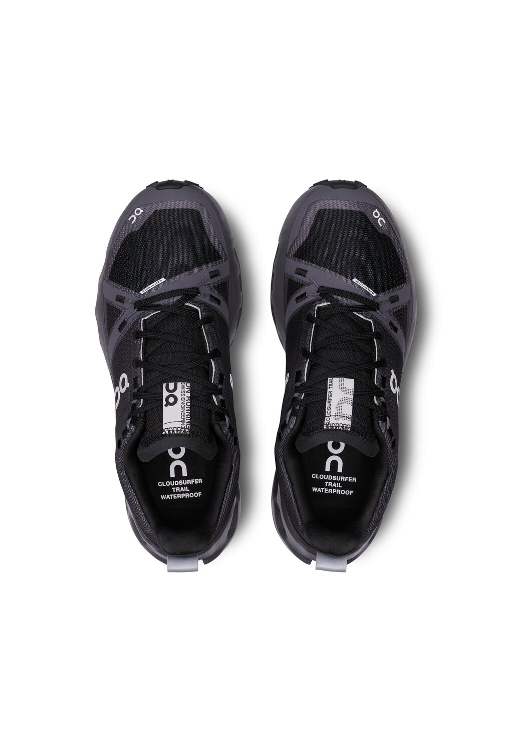 Кроссовки CLOUDSURFER WATERPROOF On, черный — фото 4