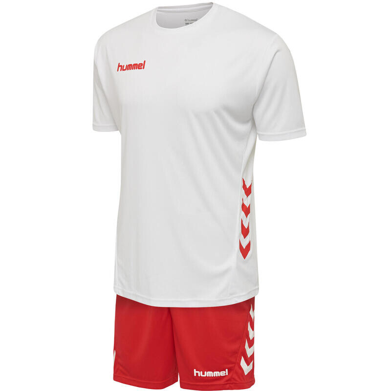 

Спортивная футболка Hummel, цвет weiss/rot/rot