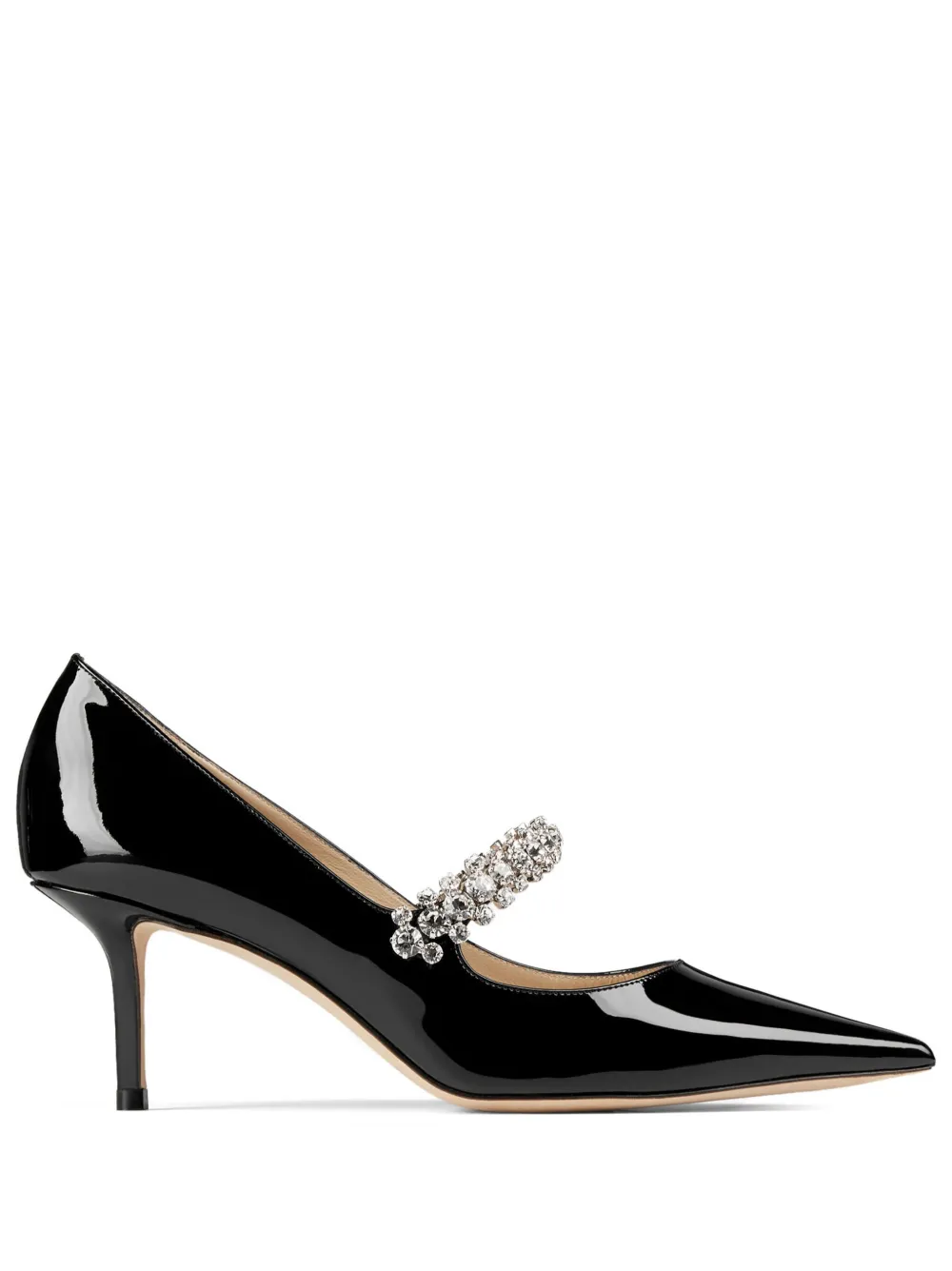 Лакированные туфли Bing 65 JIMMY CHOO, черный