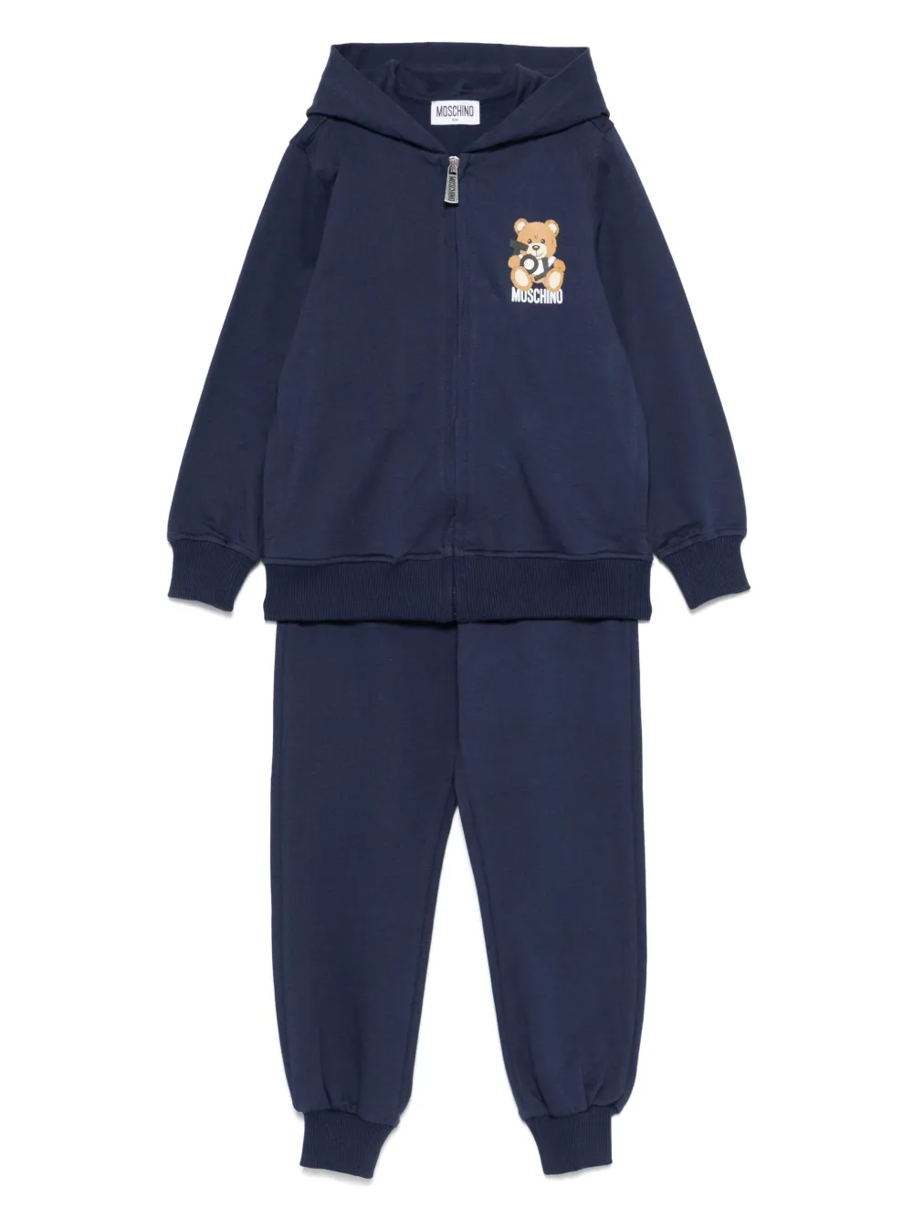 

Спортивный костюм с принтом Teddy Bear Moschino Kids, синий