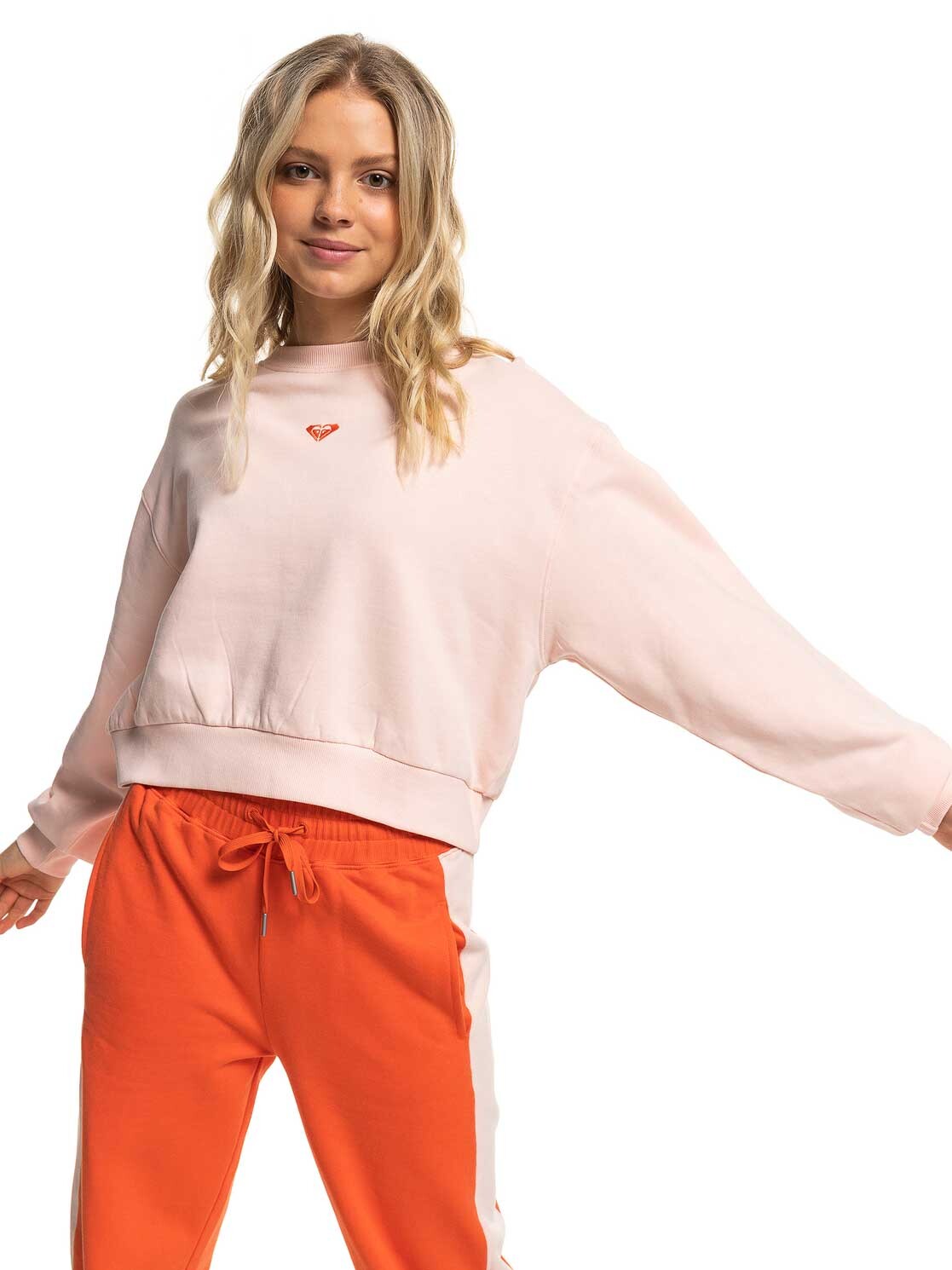 

Блуза Roxy ESSENTIAL ENERGY CREW NECK, розовый