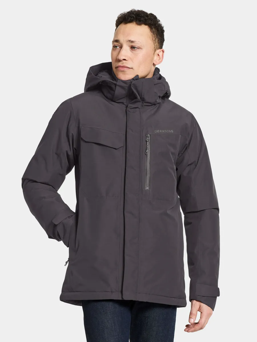 

Зимняя куртка Дидриксона "STEFAN USX JKT", с капюшоном Didriksons, черный