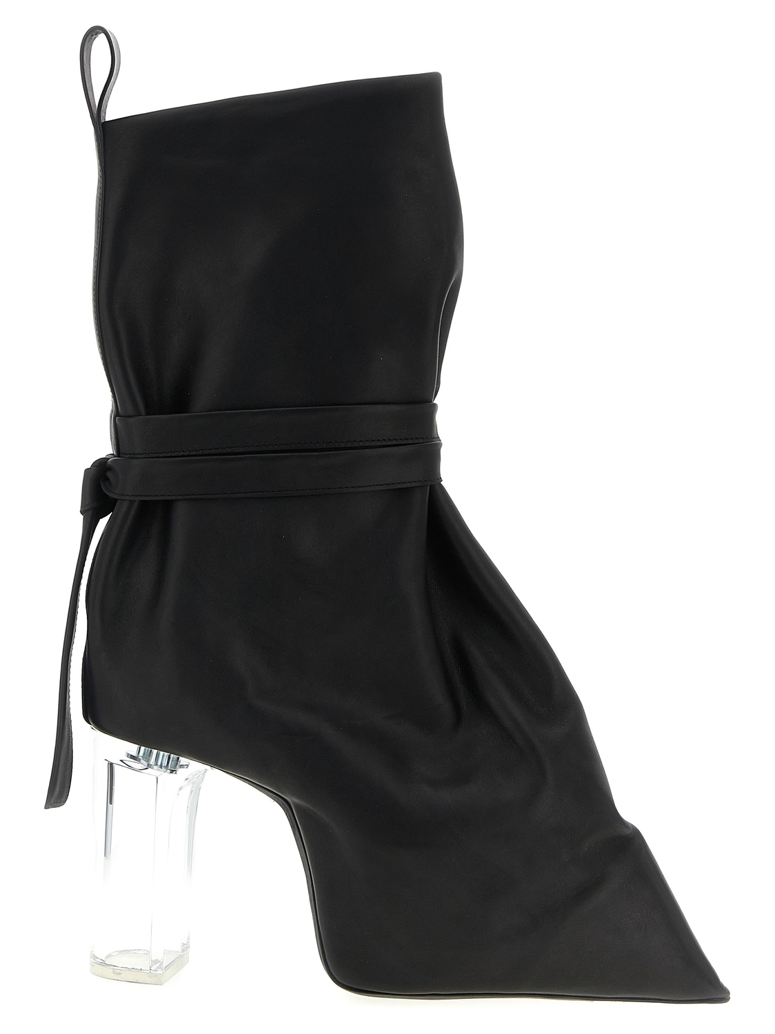 Ботильоны 'Tied Taco Kiss' Rick Owens, черный