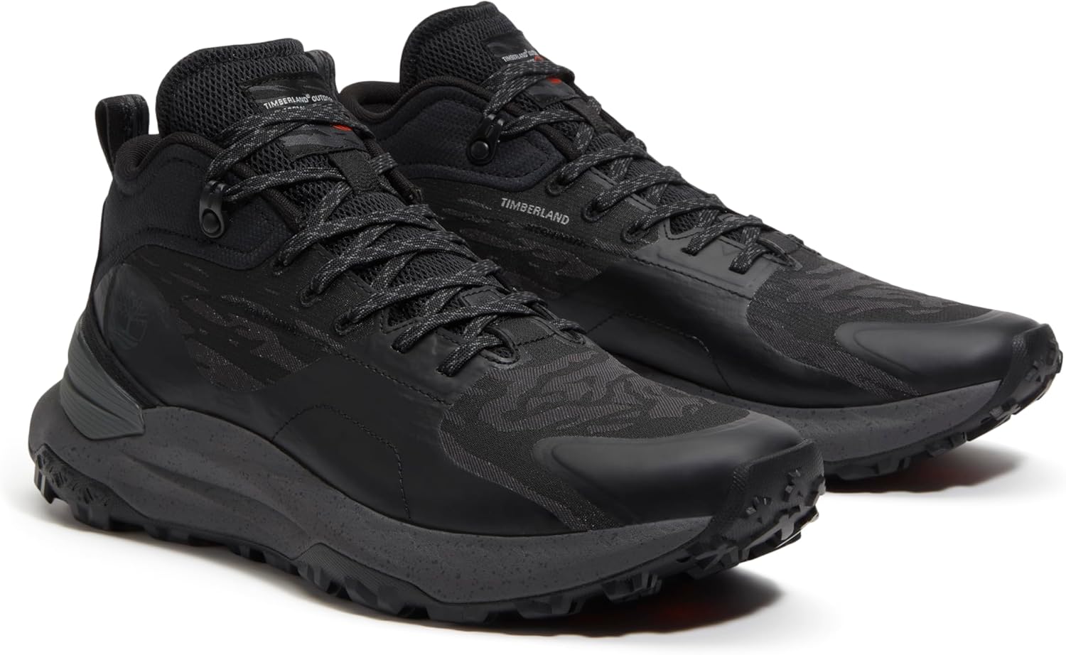 Timberland мужские треккинговые ботинки Motion Access Mid на шнуровке, Black Jacquard — фото 2