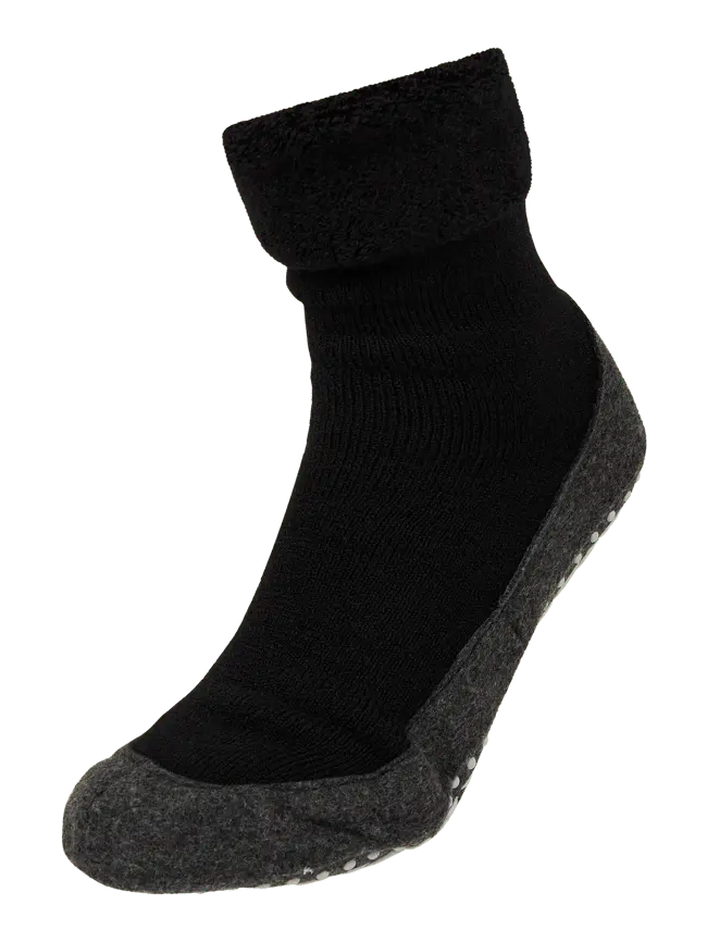 

Носки с эластичными манжетами в рубчик модель "COSYSHOES" Falke, черный