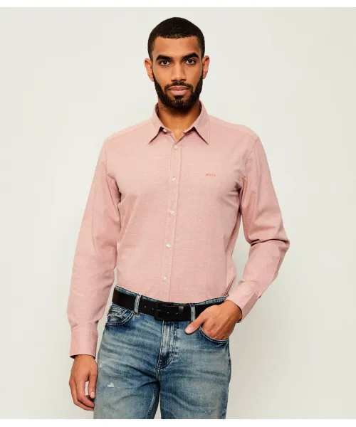 

Рубашка relegant_6_m Regular fit Boss Orange, розовый