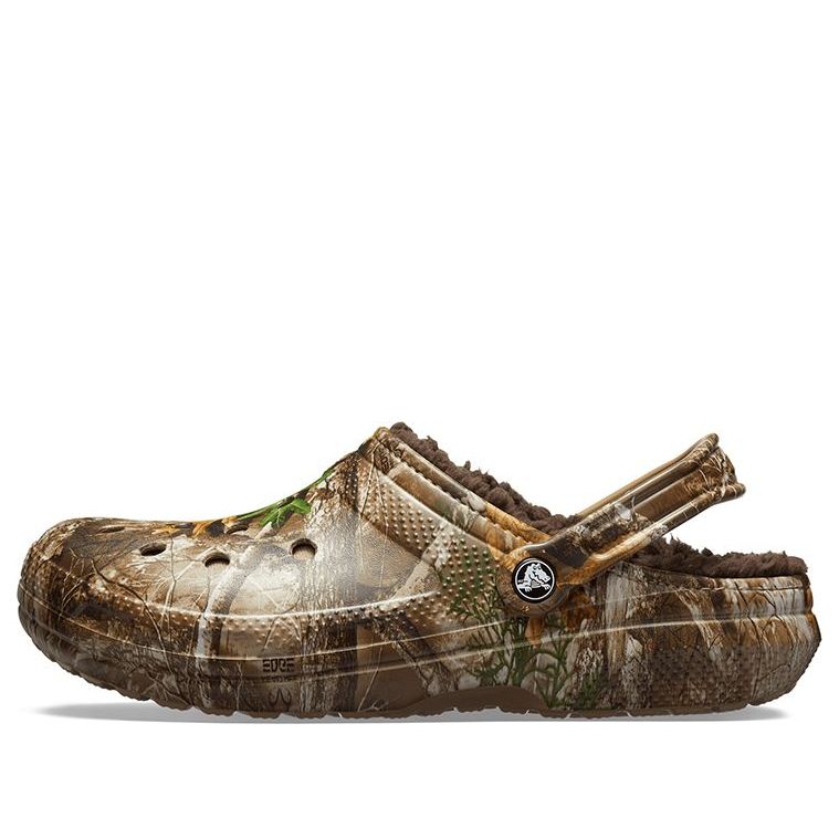 

Сандалии Crocs Classic Lined Realtree Edge Clog 'Brown', коричневый