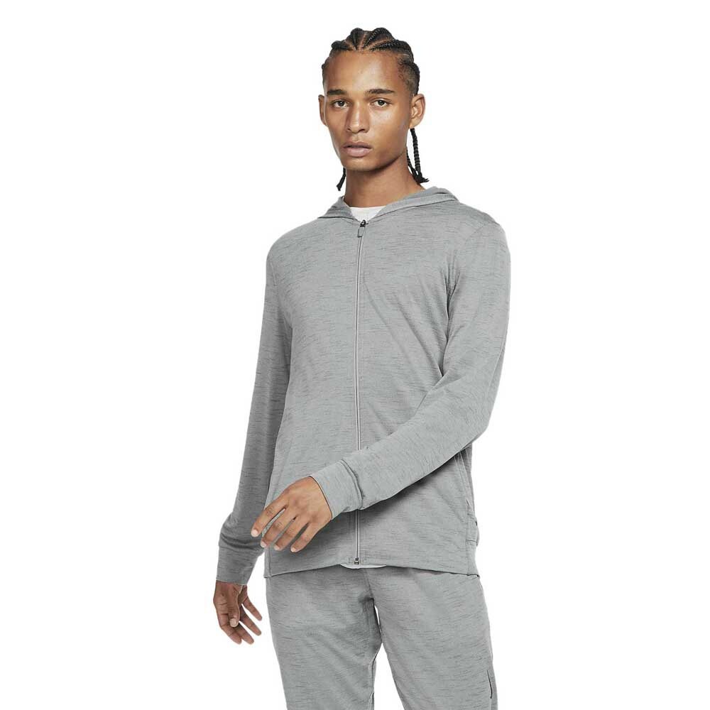 

Толстовка Nike Yoga Dri-Fit Full Zip, серый