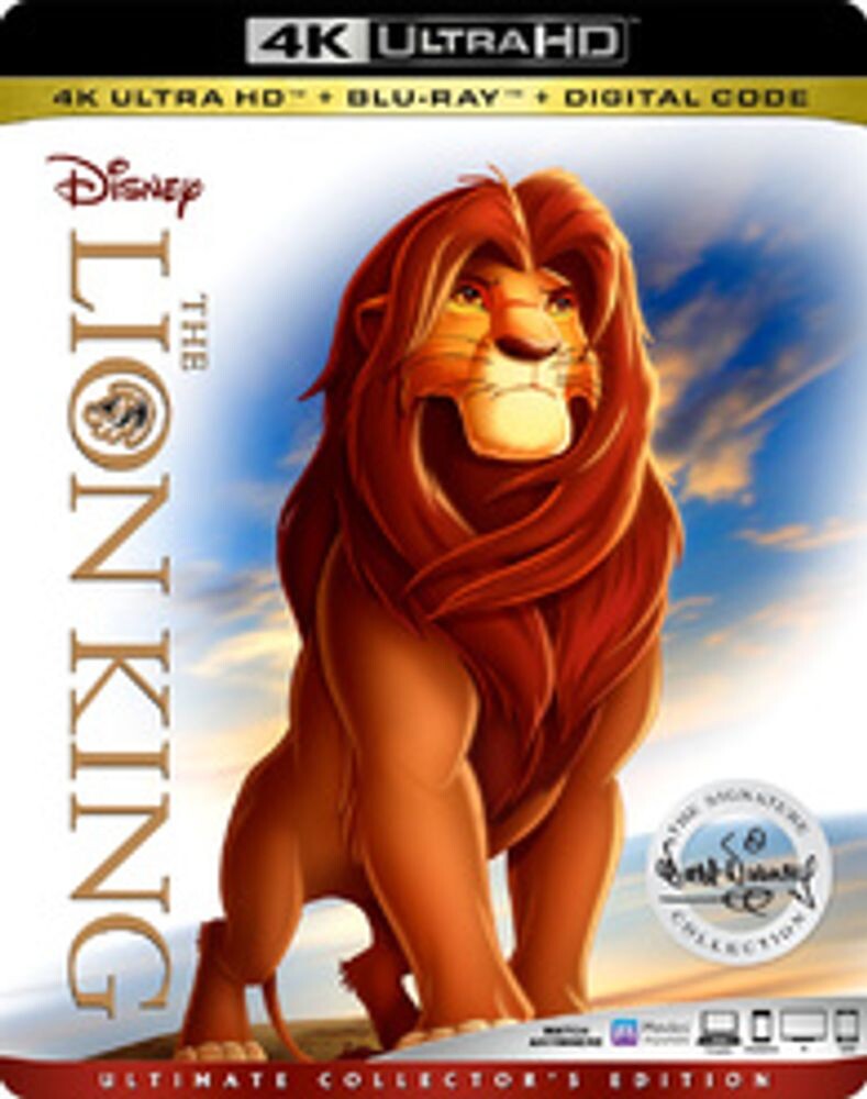 

Диск 4K UHD The Lion King [1994]