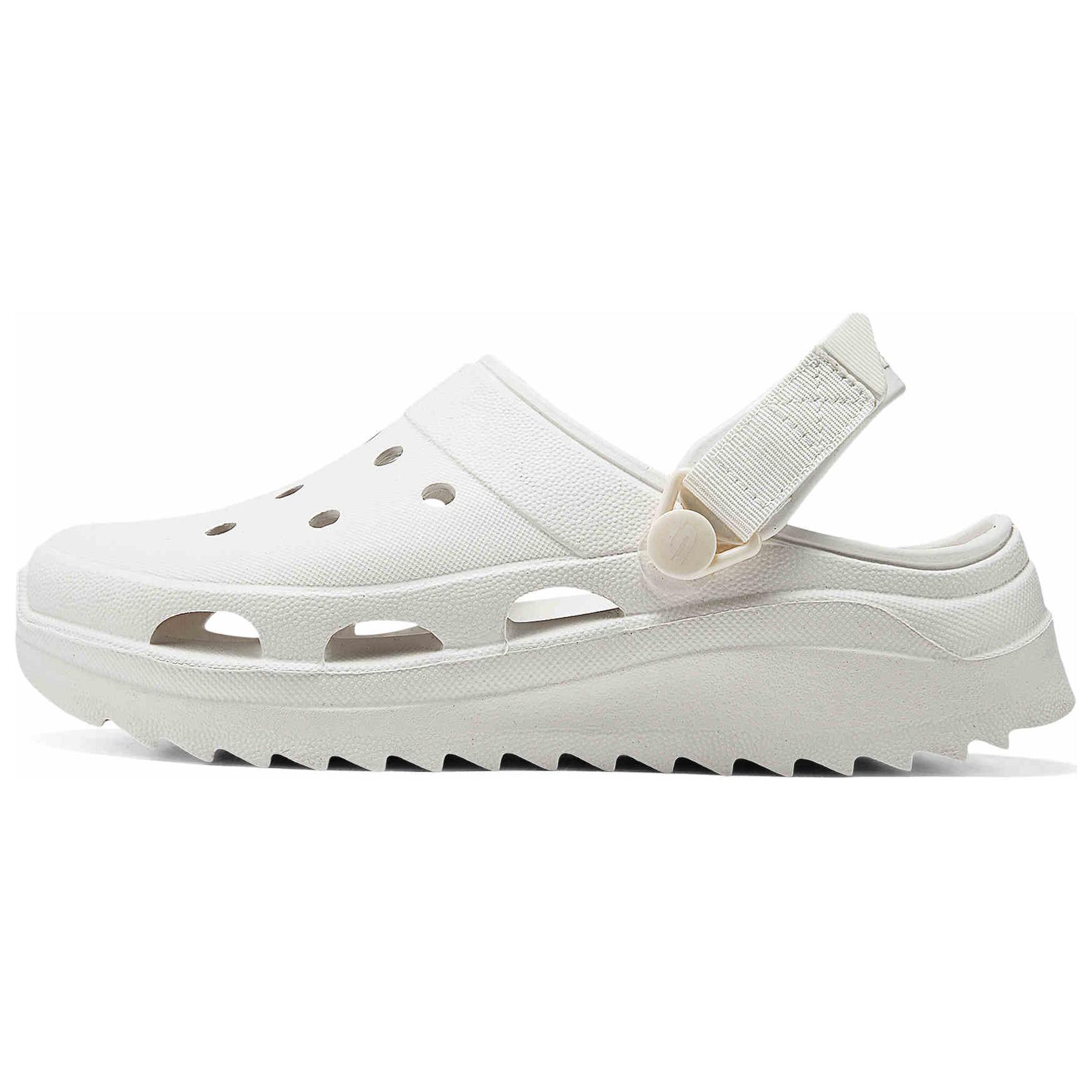 Skechers Женские белые сабо Foamies
