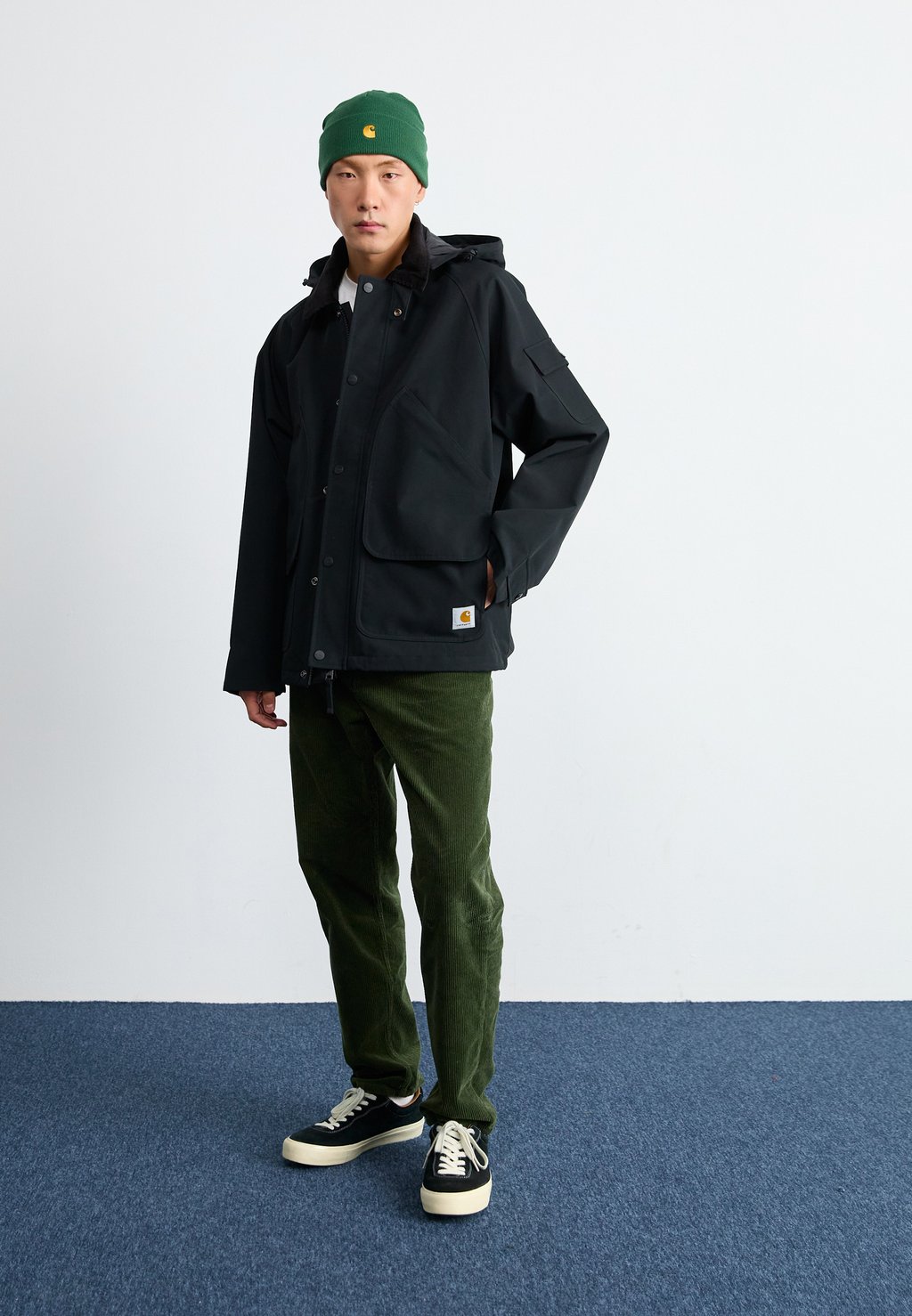 

Летняя куртка CLARTON JACKET Carhartt WIP, черный