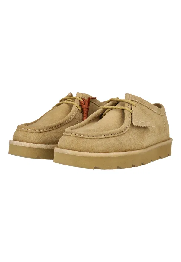 Ботинки Meare walla lace ups Clarks Originals, замша цвета клен — фото 2