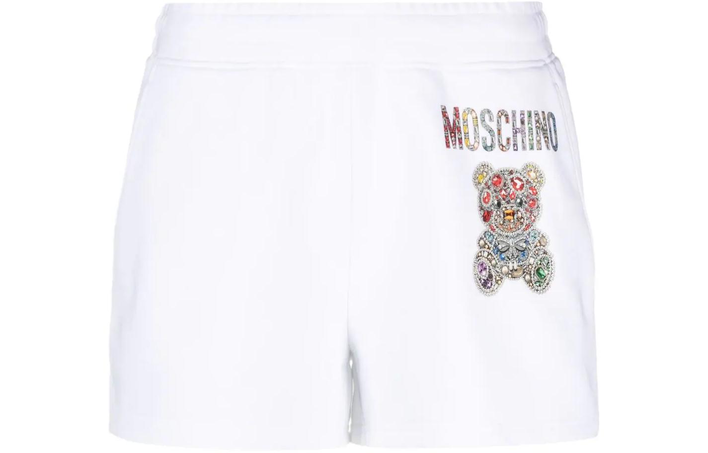 

MOSCHINO Повседневные шорты женские белые