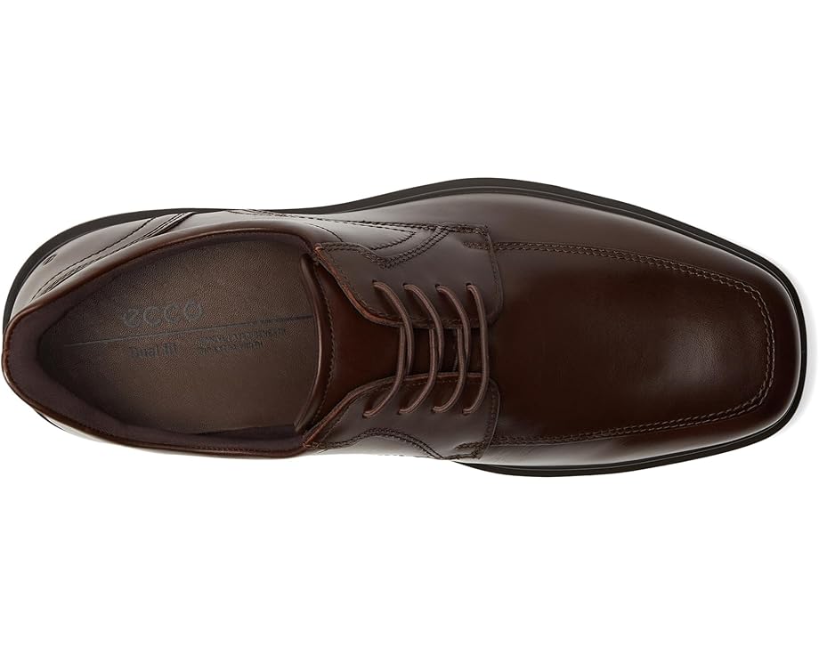 Мужские оксфорды ECCO Helsinki 2.0 Easy Slip Apron Toe Tie, Potting Soil — фото 2