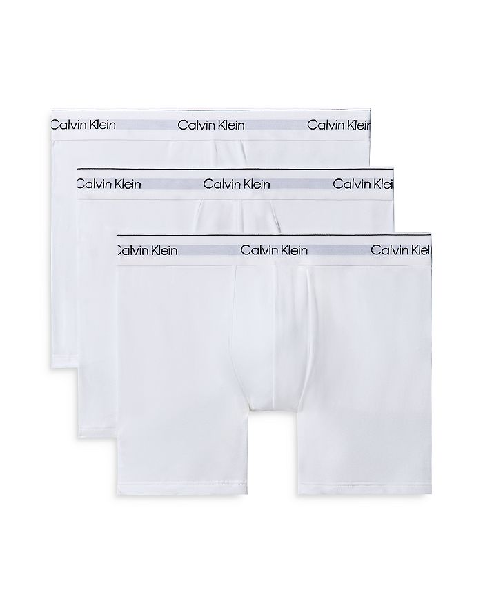 

Боксеры Icon Cotton Stretch, 3 штуки Calvin Klein, белый