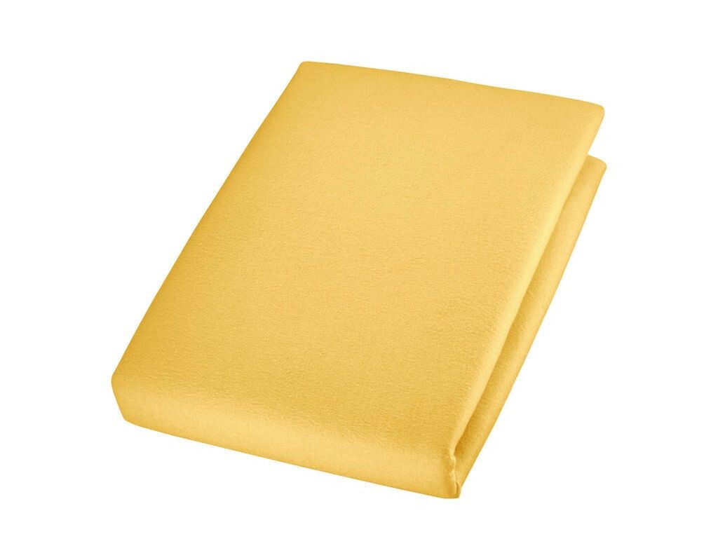 

Простынь Cotonea органическая на подкладке из благородной фланели цвет желтый -I065 размер 100х200 см