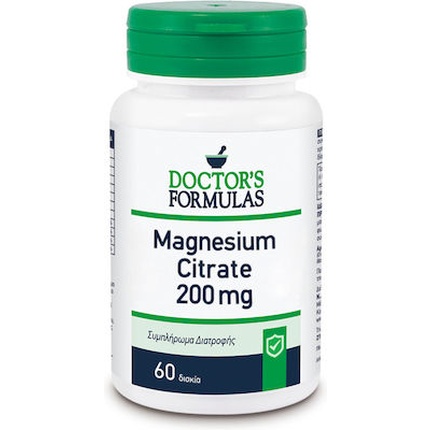 

Цитрат магния 200 мг - 60 таблеток Doctor's Formulas