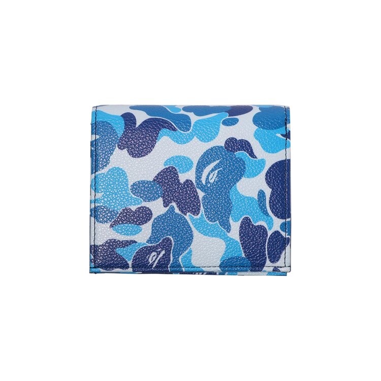 

Кошелек BAPE ABC Camo Mini Wallet, синий