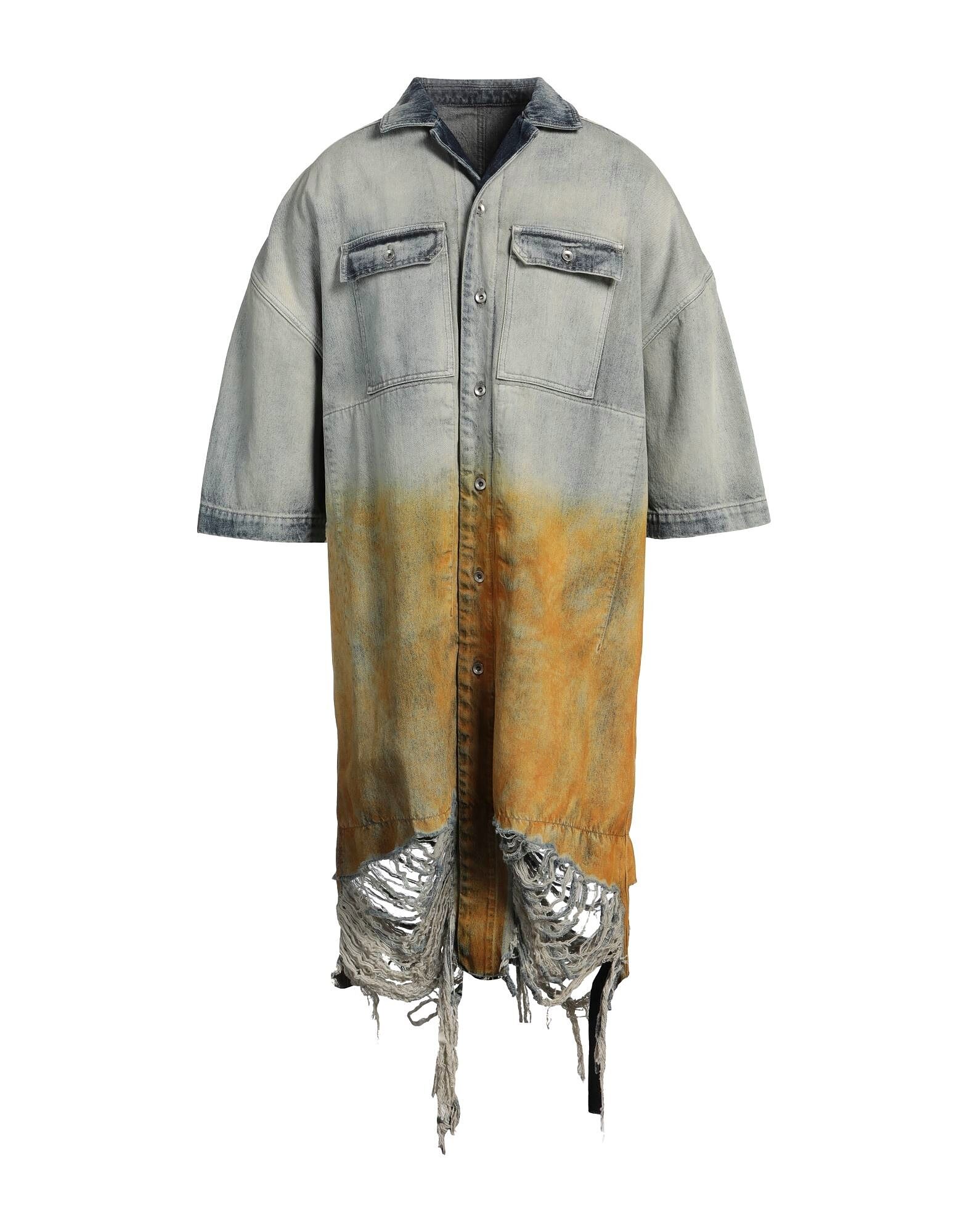 

Джинсовая рубашка Rick Owens, синий