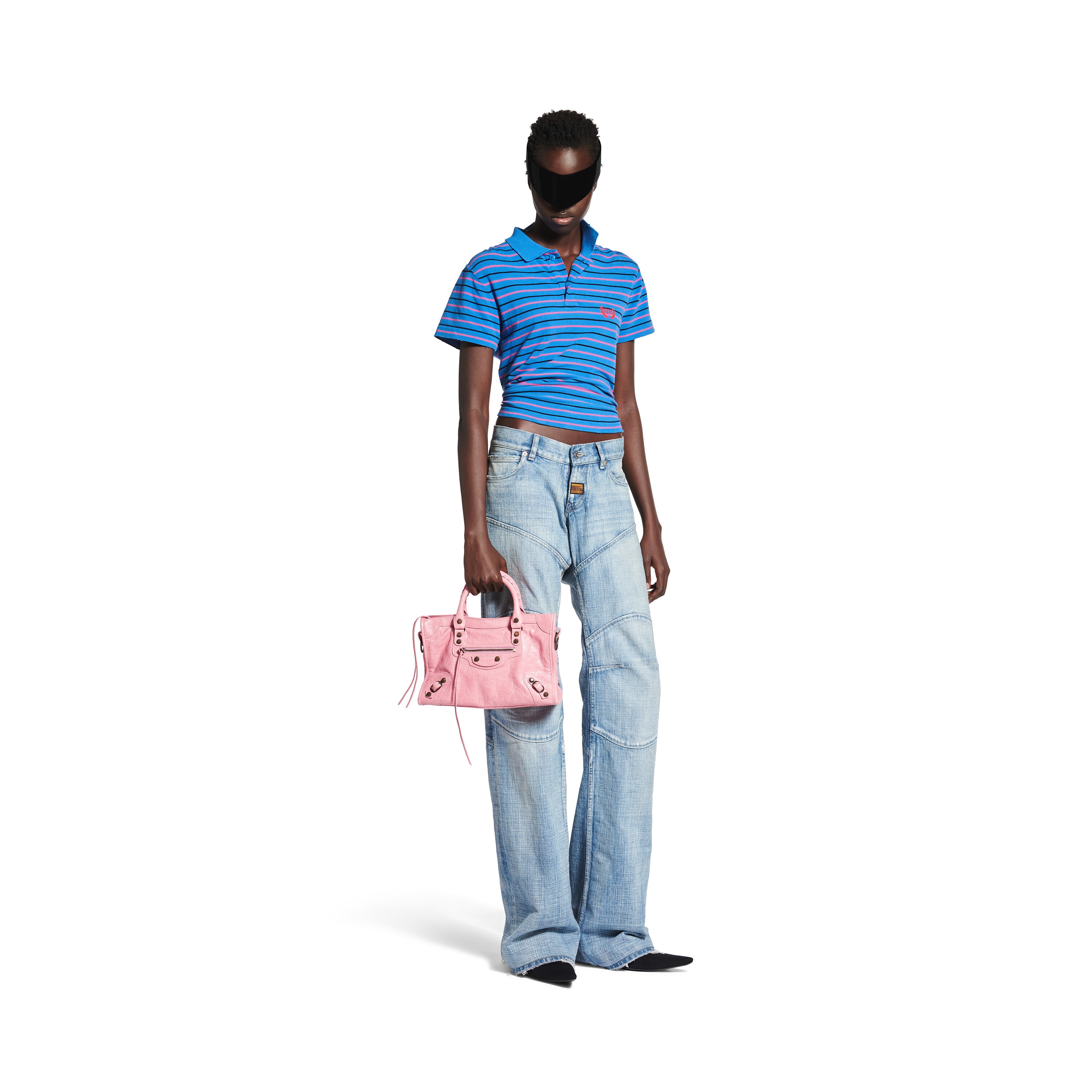 

Маленькая сумка Le City BALENCIAGA, розовый