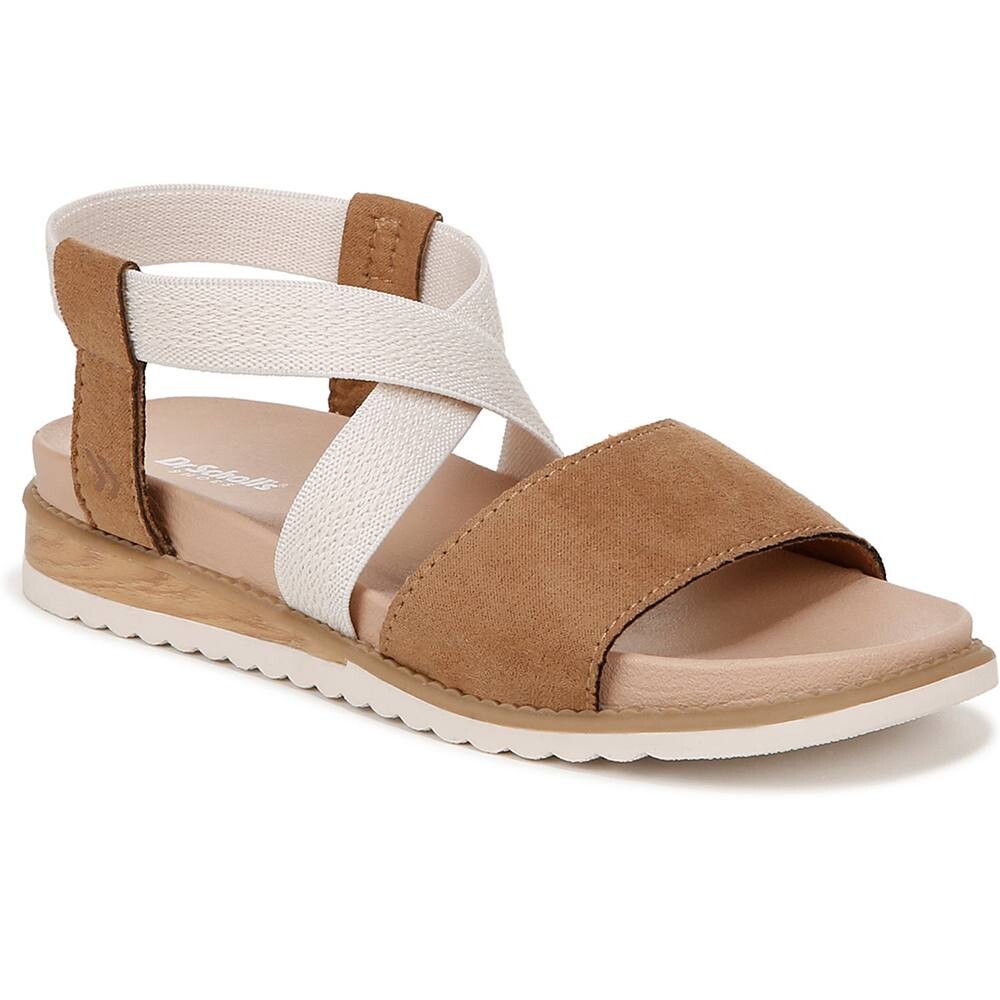 

Детские сандалии Dr. Scholl's Islander для девочек с ремешком на щиколотке, цвет Chipmunks Brown Fabric