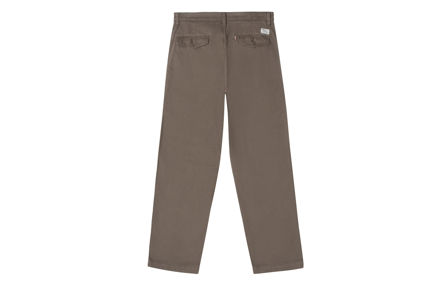 Levis Повседневные брюки мужские серо-зеленые Moderate Straight Fit — фото 3