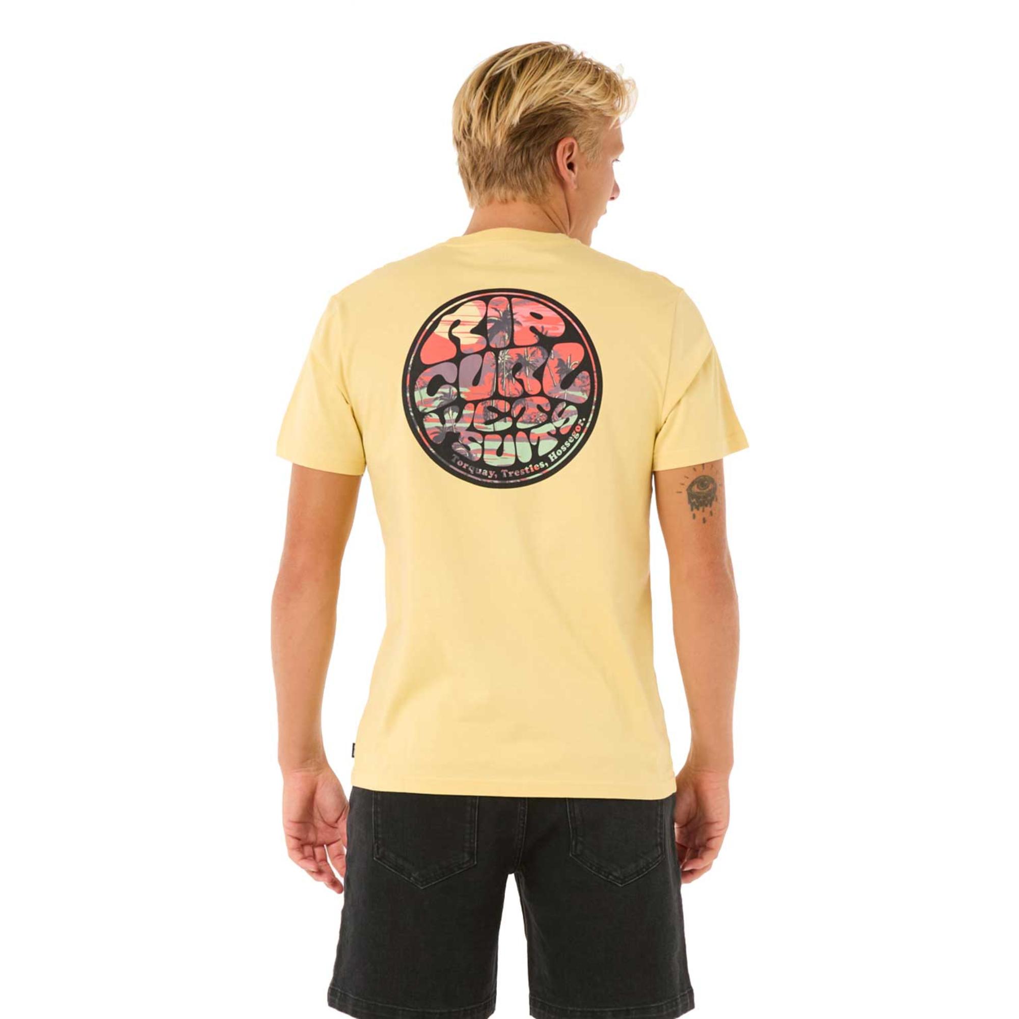 

Мужская футболка Wettie Passage Icon Rip Curl, Straw, Зеленый, Мужская футболка Wettie Passage Icon Rip Curl, Straw