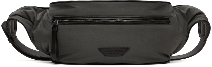 

Серый Crossroad Маленькая поясная сумка Bottega Veneta