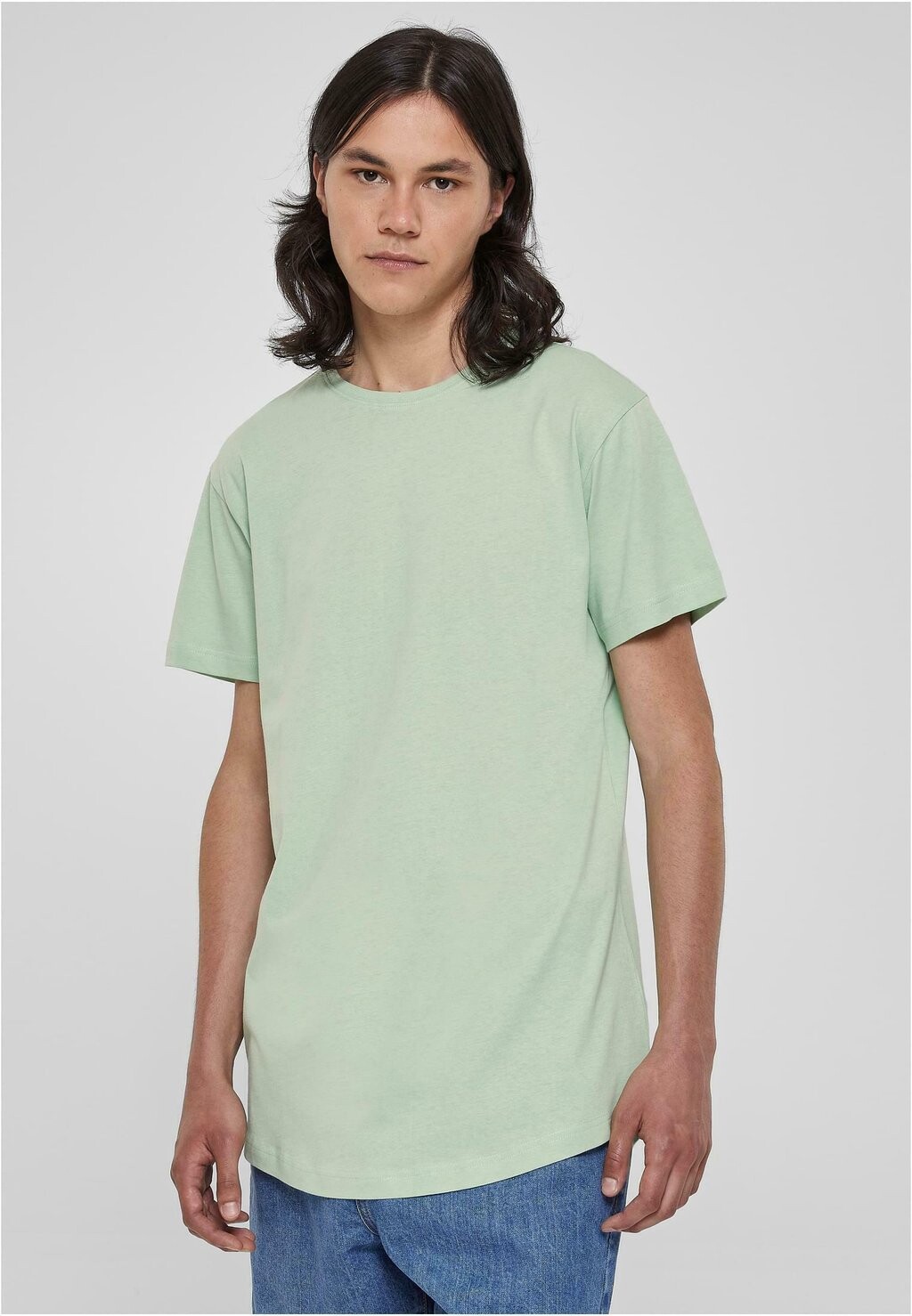 

базовая футболка Shaped Long Do Not Use Urban Classics, цвет vintagegreen