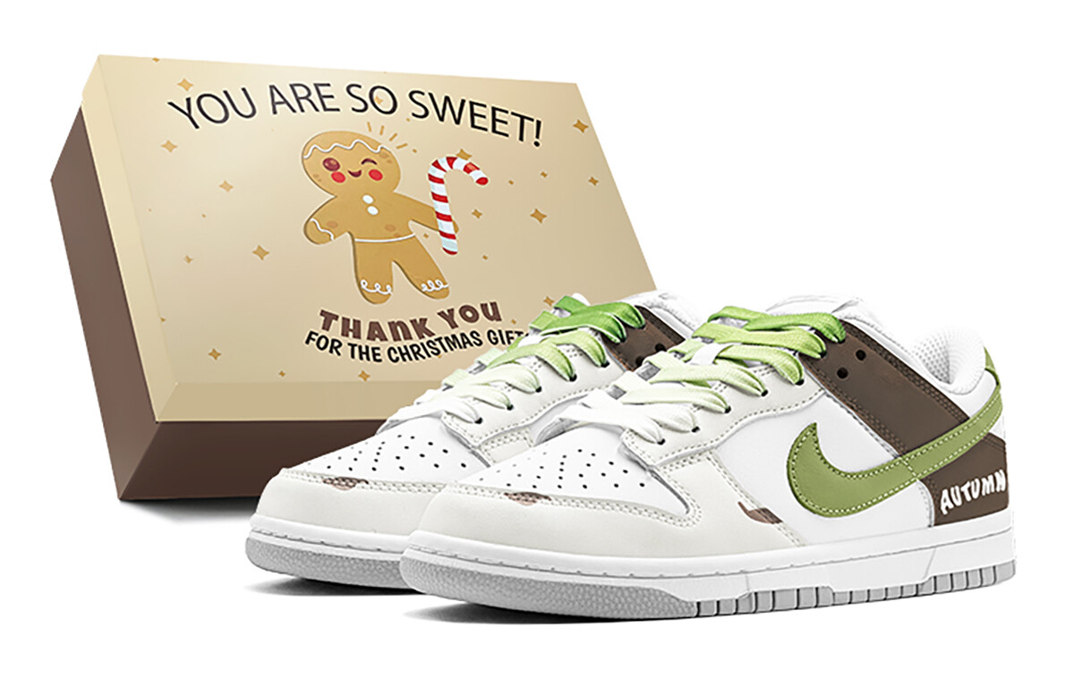 

Кроссовки Nike Dunk Skateboard Shoes Women's Low-Top White, белый