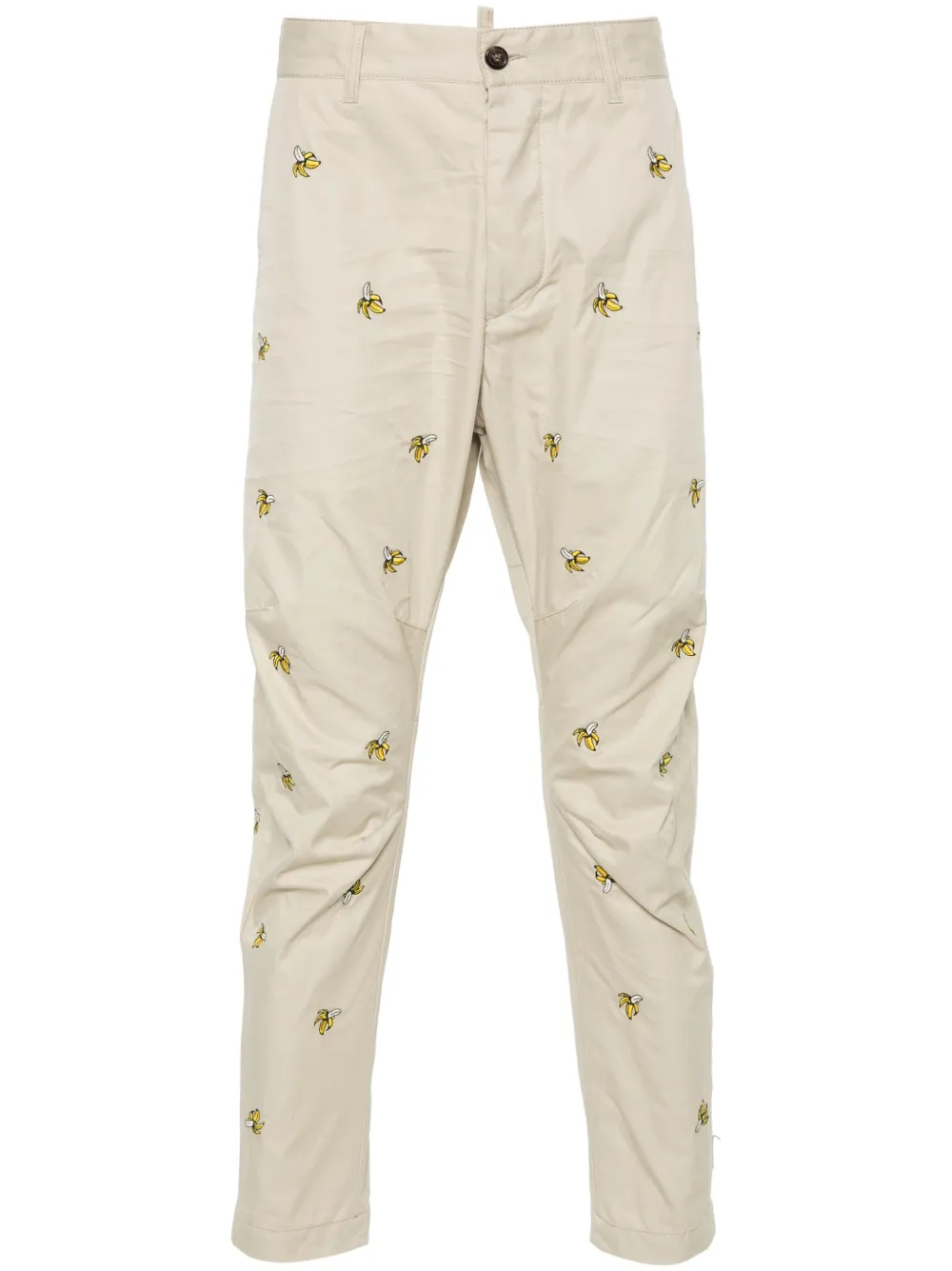 

Брюки чинос Embroidered Fruits DSQUARED2, нейтральный