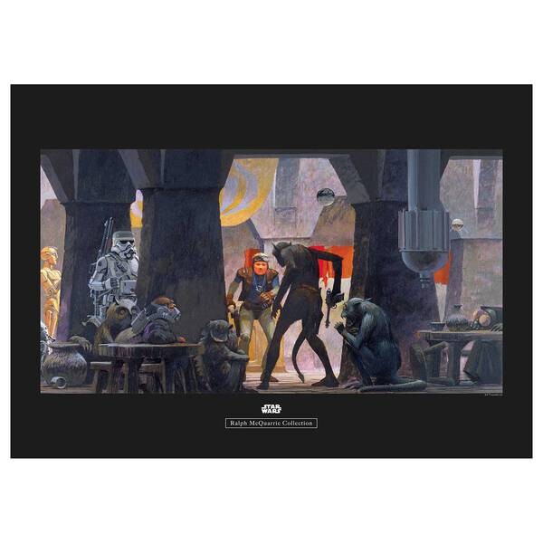 

Фреска Komar Star Wars Mos Eisley Streets, разноцветный